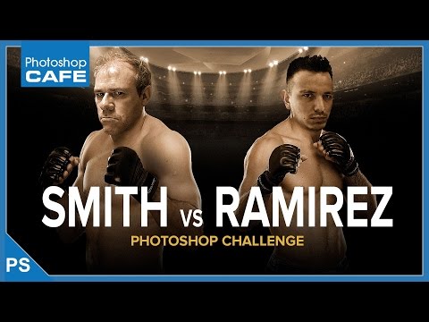 Photoshop compositing challenge:  Colin Smith VS Jesús Ramirez