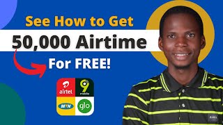 Get up to Free 50,000 Airtime (MTN, Airtel, Glo, 9Mobile) in Nigeria // Shareit lite tutorial screenshot 1