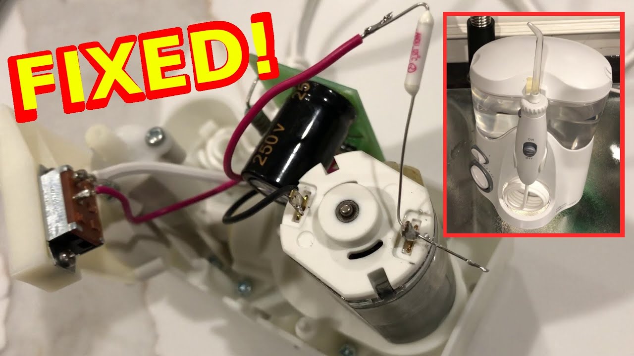 Broken WaterPik WP100W Fix Video Part 2! YouTube