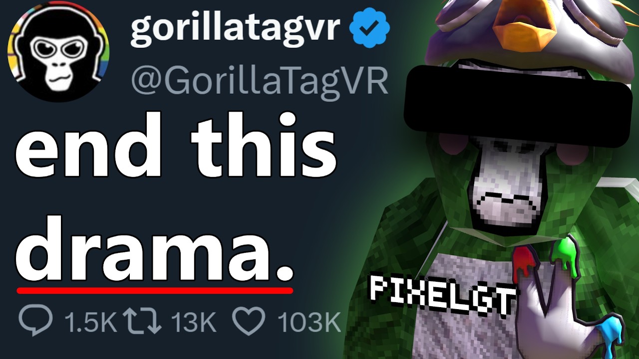 Познакомьтесь с самым СПОРНЫМ художником, рисующим пальцами в игре Gorilla Tag...