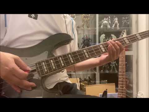 神使轟く、激情の如く。神奏曲:ライトニング  Bass 弾いてみた