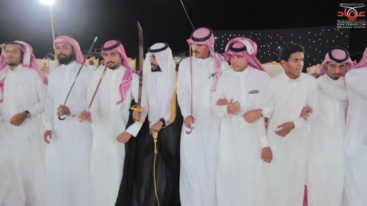 زواج الاستاذ عمر علي الاحمري |خطوه يالتيني جار محبوبي غناء احمد ابو عيه