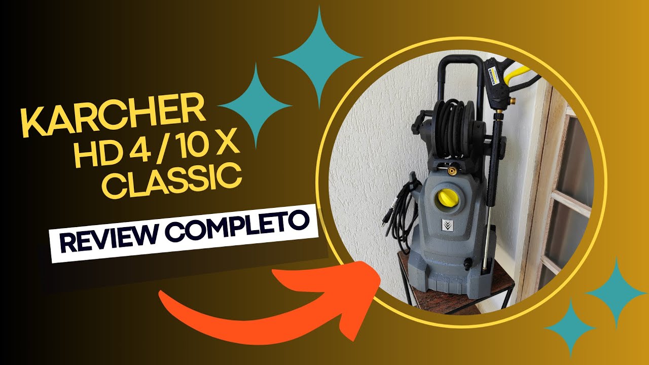 Lavadoura Karcher HD 4/10 x Classic: Review Completo e Detalhado