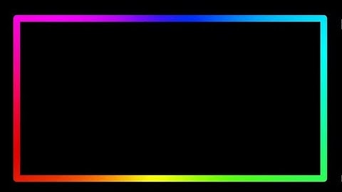 Lighting Border Template for Avee Player and Kinemaster app 2020 Templates|neon light border