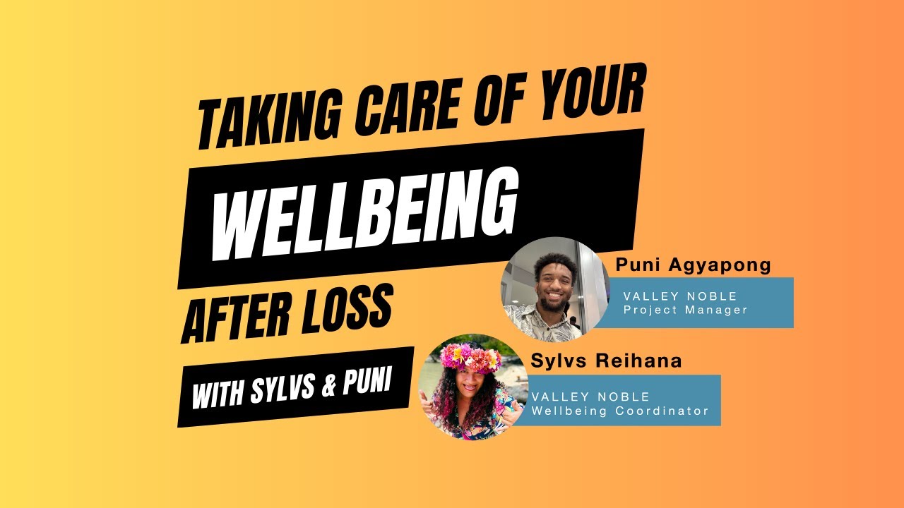 Taking care of your wellbeing after loss