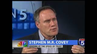 Five on 5, Stephen M  R  Covey, Author, Leading at the Speed of Trust