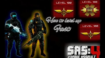 SAS 4 Mobile: How To level up Fast