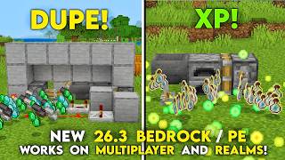 TOP 5 NEW WORKING GLITCHES in v26.3 Minecraft Bedrock! (100% Working)