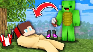 JJ Pranked Took Off Clothes in Minecraft (Maizen Mazien Mizen) screenshot 2