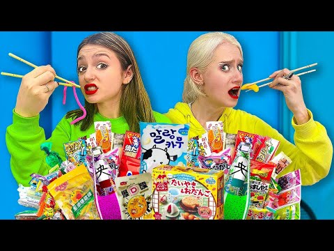 Странные Китайские Сладости!! Как Они ЭТО Едят???
