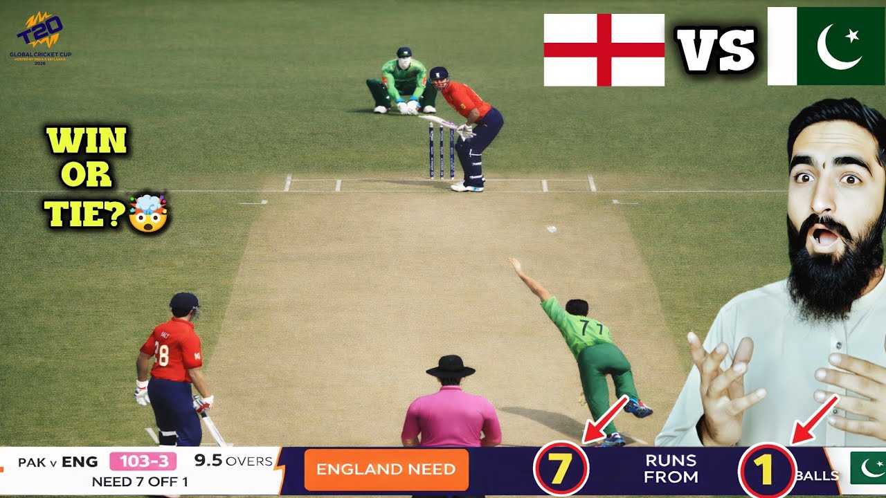 WIN OR TIE???😱 | ENG 🆚️ PAK | GAME CHANGER 5 V4.2 