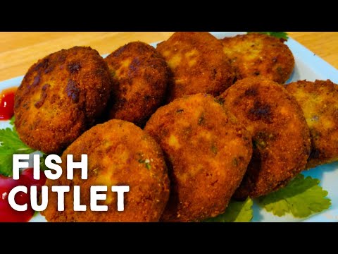 Fish Cutlet Recipe - How To Make Fish Cutlet Resturant Style - Easy Evening Snack