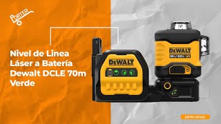 porter.com.py - Nivel de Linea Láser a Batería Dewalt DCLE 70m Verde