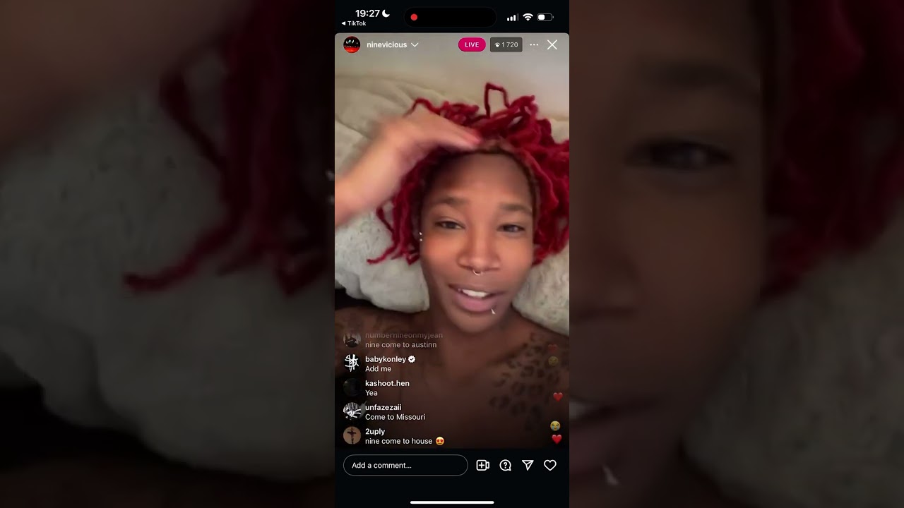 Nine vicious previews 2 songs and talks with live on ig