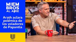 Arath de la Torre aclara la polémica sobre los voladores de Papantla | Miembros al Aire | Unicable