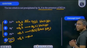 The ion which is not precipitated by H2S in the presence of HCl is:....