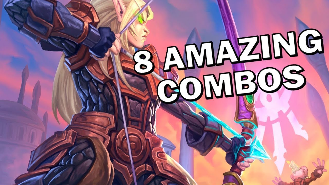 8 Amazing Combos in Hearthstone Rise of Shadows - YouTube