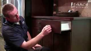 Cabinet Drawer Adjustment: Melamine