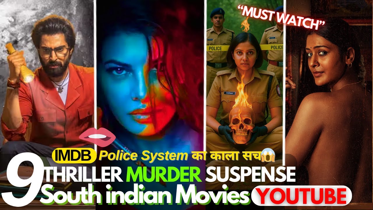Top 9 new South Crime & Psychological Thriller movies in hindi 2026 | Top 9 New South Suspense