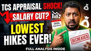TCS Appraisal Letters Out! Salary Decreased? 😱 Lowest Hikes Ever Exposed!