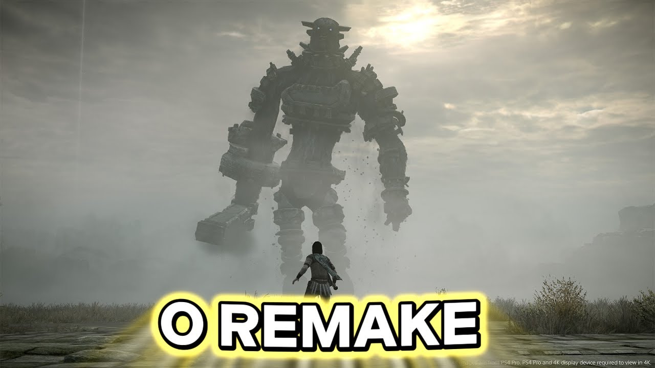 VAMO ZERAR O REMAKE DE SHADOW OF THE COLOSSUS 