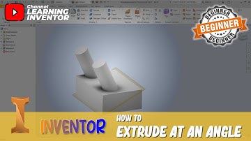Inventor How To Extrude At An Angle