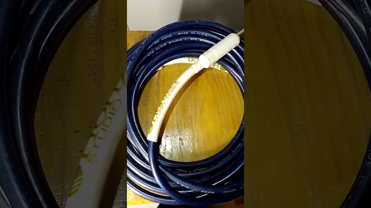 Vintage rare Horizon Studio Series VTG Audio Studio made in USA instrumental cable кабель для гитары