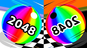 Ball Run 2048 vs Reverse Speed Run   Walkthrough,iOS Android Colour Ball Run New Update (part : 337)