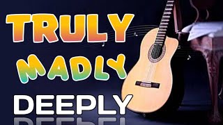 TRULY MADLY DEEPLY | MUSIC TRAVEL LOVE FEAT. JONAH BAKER | LYRIC VIDEO | SAVAGE GARDEN COVER
