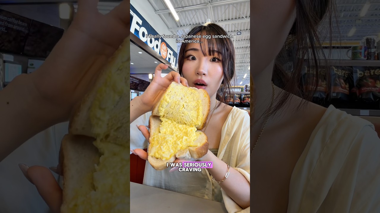I Found Japanese Egg Salad Sandwich in the US!?