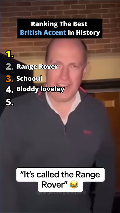 Ranking The Best British Accents In History #shorts