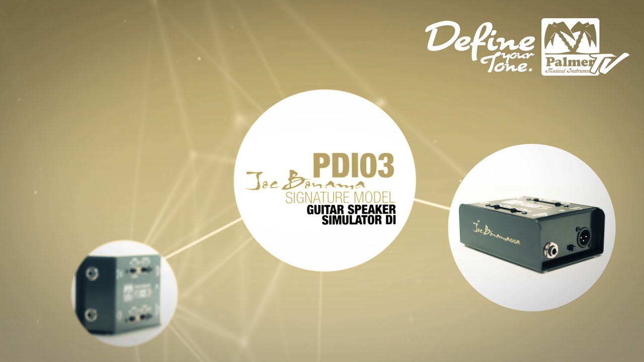 Palmer MI PDI 03 JB - Speaker Simulator "Joe Bonamassa" signature model
