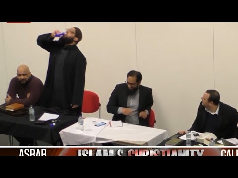 Shaykh Asrar Rashid Accepts christian challenge drinks Poison at Debate in Manchester university.
