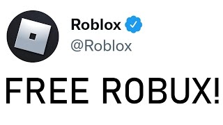 FREE ROBUX From Roblox!