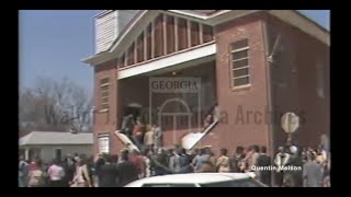 The Funeral of Atlanta Child Murder Victim Curtis Walker (March 11, 1981)