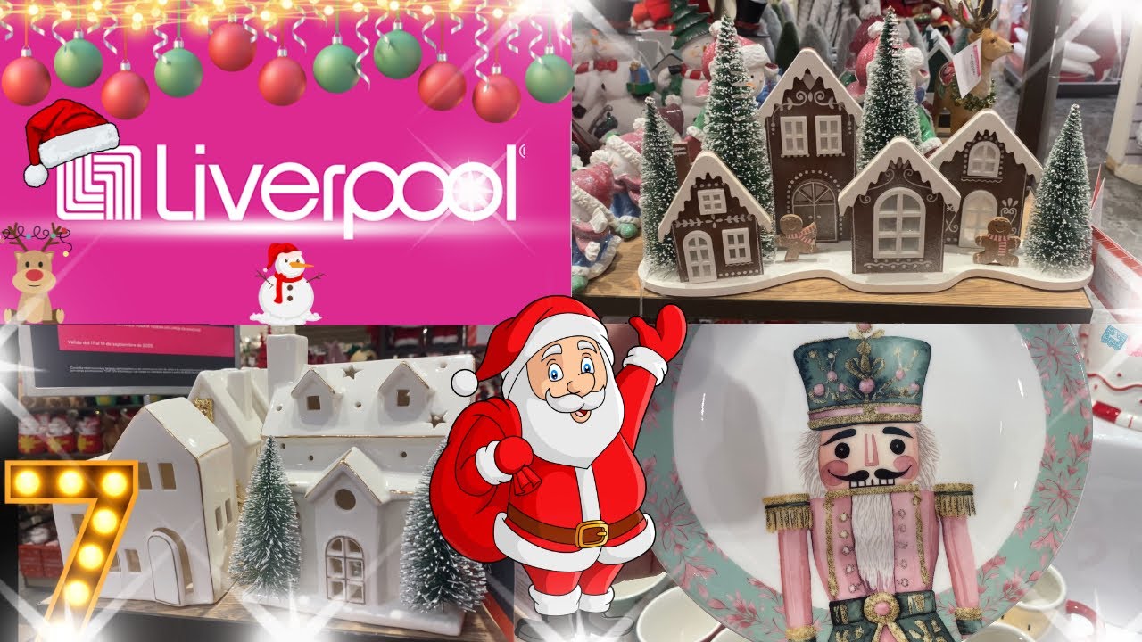 ✨❄️ ¡Llegó lo MÁS RECIENTE de la Navidad 2025! 🎄🎁 | Liverpool Decoración (Parte 7)