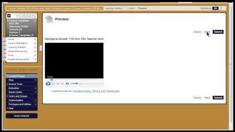 Bb How to Upload a Video From Your Computer