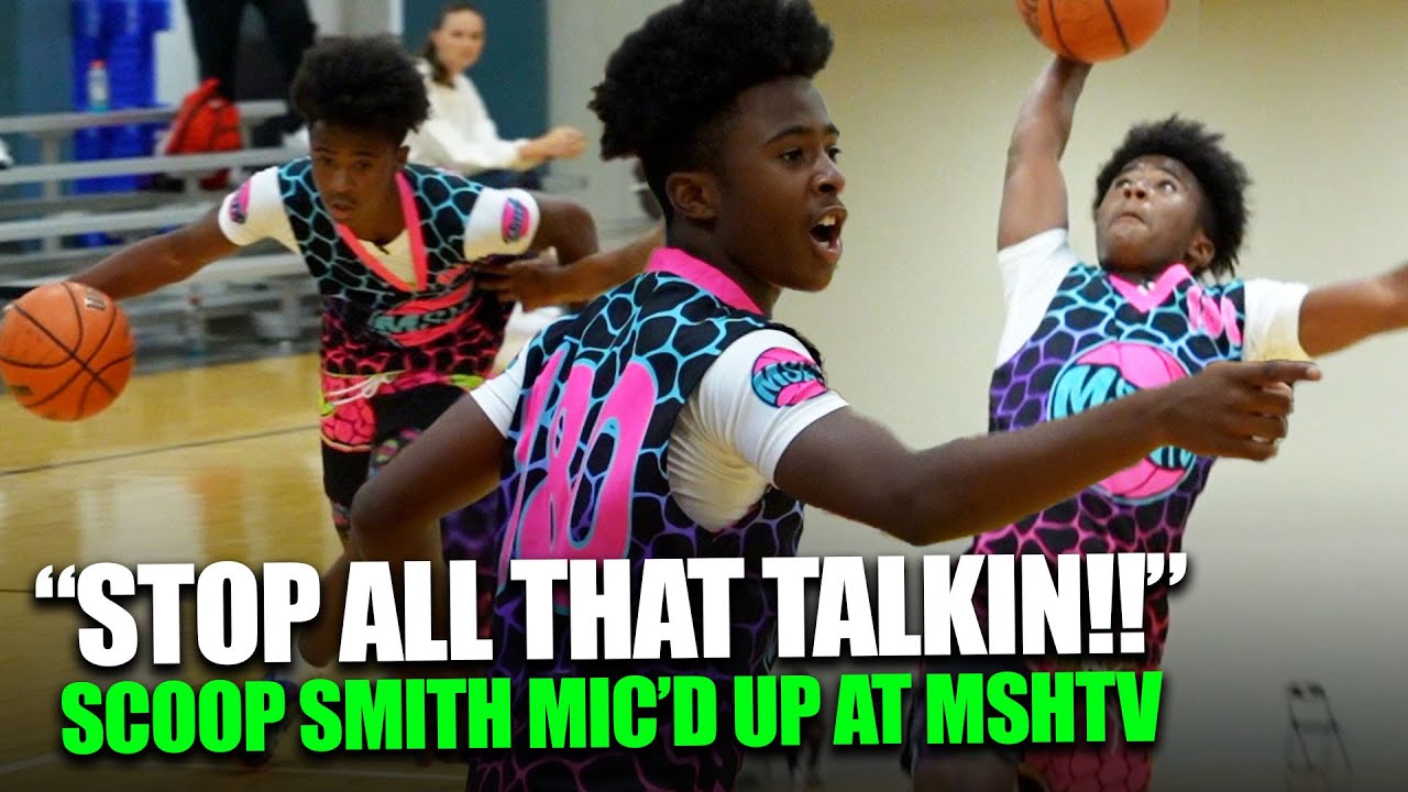 5’5 Scoop Smith MIC'D UP!! | Goes CRAZY At MSHTV Camp