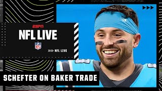 Adam Schefter details why the Baker Mayfield trade went through today | NFL Live