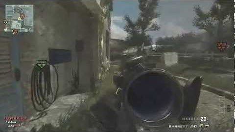 1 bullet 9 headshot MW3 sniper