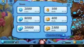 how to purchase shells and coins (FISHING DIARY ) screenshot 5