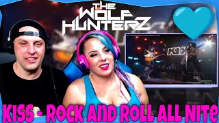 KISS - Rock And Roll All Nite [ Brooklyn Bridge NYC ] THE WOLF HUNTERZ Reactions