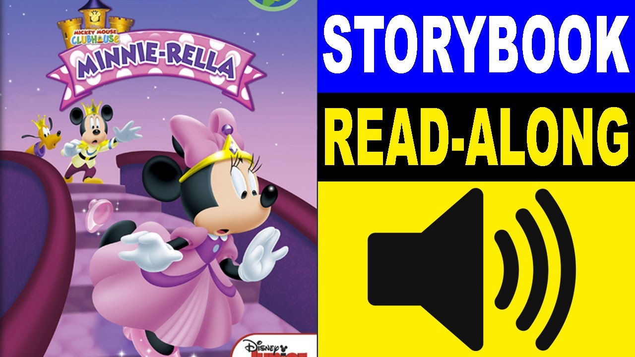  Mickey Mouse Clubhouse Read Along Story book | Minnierella | Read Aloud Story Books for Kids