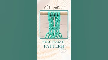 MACRAME PATTERN WITH SMALL DIAMOND No.5  #macrametutorial #macrameforbeginners