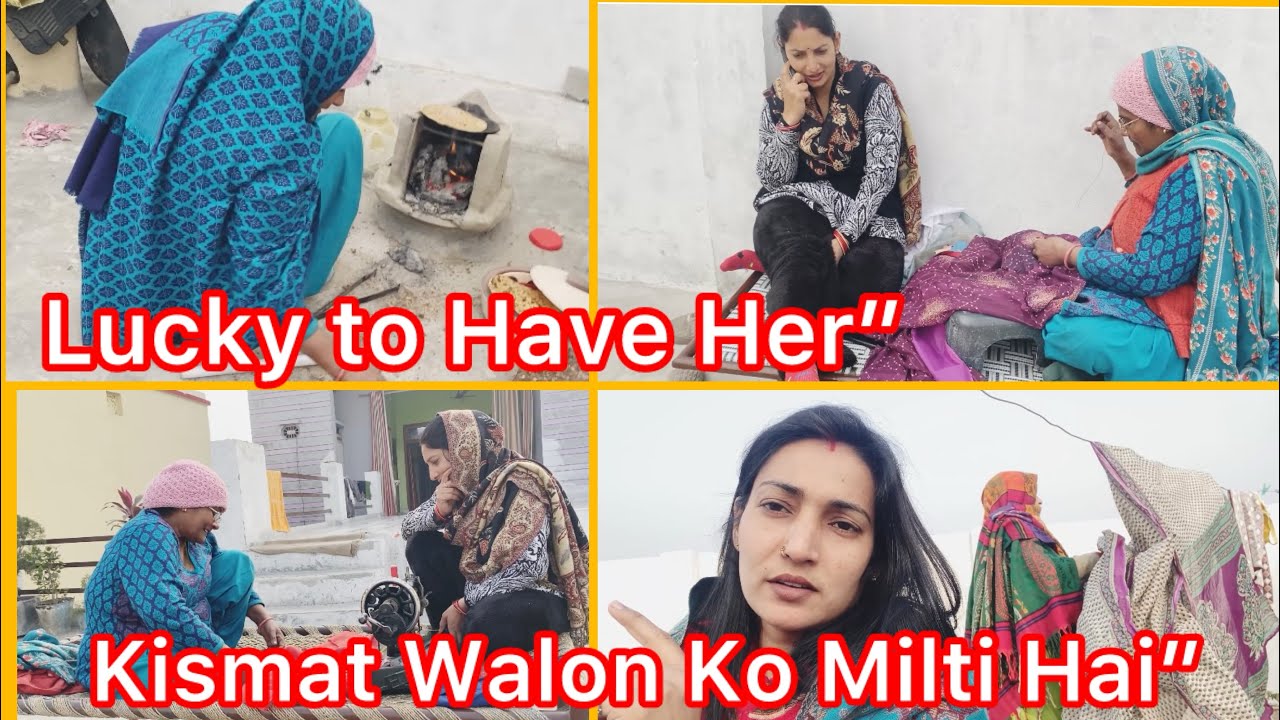 || Kismat Walo Ko Milti Hai Aisi Sasu Maa ❤️ho gayi hai sari taiyari vapas jane ki🚗