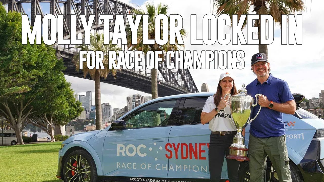 Molly Taylor locked in for Race of Champions