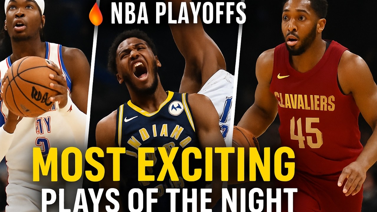 Thunder and Pacers EXPLODE in Top 10 NBA Playoff Moments ! - YouTube