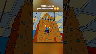 MARGE est la pire BABYSITTER 😳👶 #springfield #humour #simpsons #thesimpsons #homersimpson #cartoon