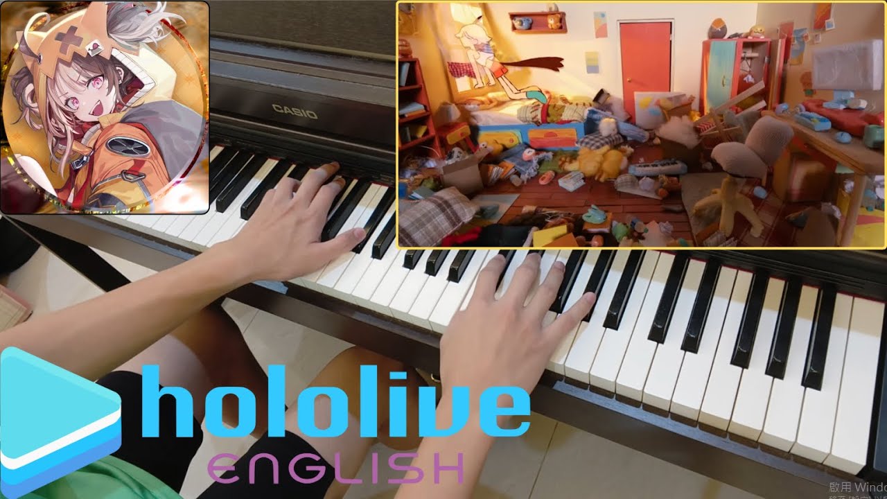 I'll still be here - hololive English-Gigi Murin [piano]