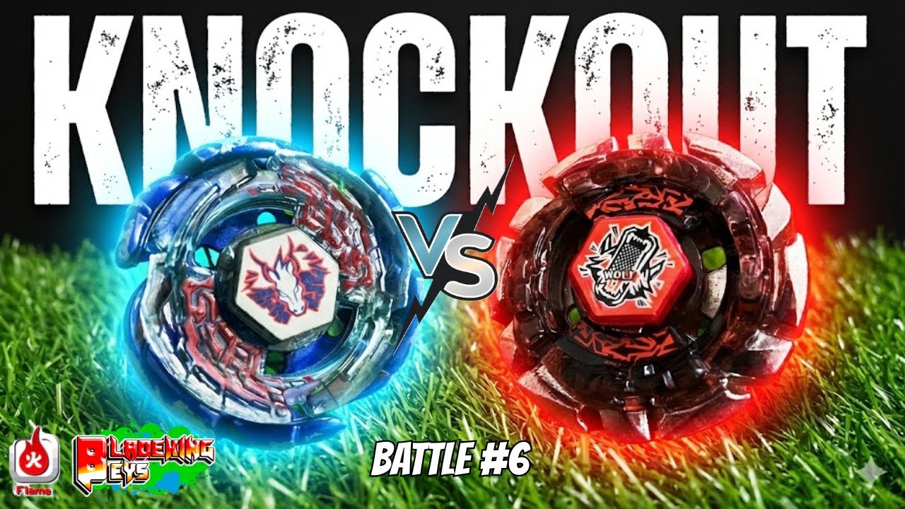 Insane Battle! Galaxy Pegasus Vs Dark Wolf - Fake Beyblade Championship Battle - 6 | Bladeking Beys